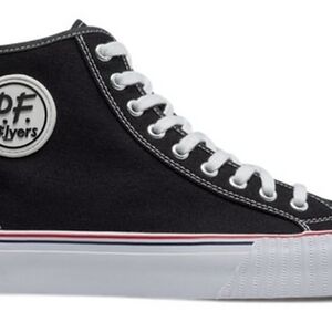 P.F. Flyers Men's Black High-Top Sneakers